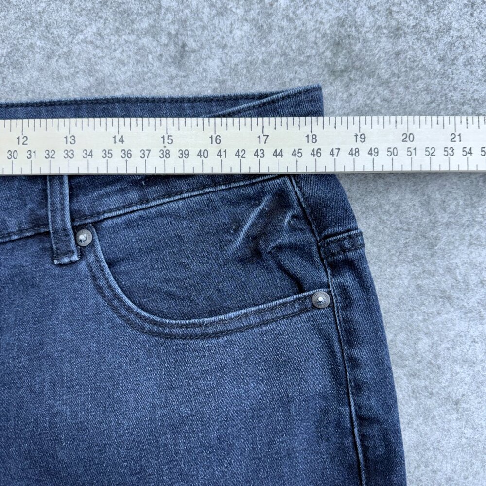 Ted Baker Comfort Stretch Jeans Men's 36x32 Regular Fit Tapered Blue Denim NEW - Picture 6 of 15